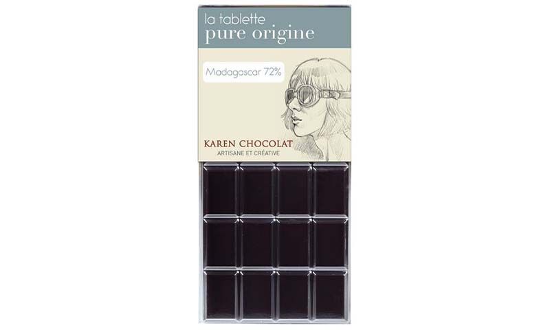 [211119_3669] Karen Chocoloat : La Tablette Pure Origine (Tablette Madagascar 72%)